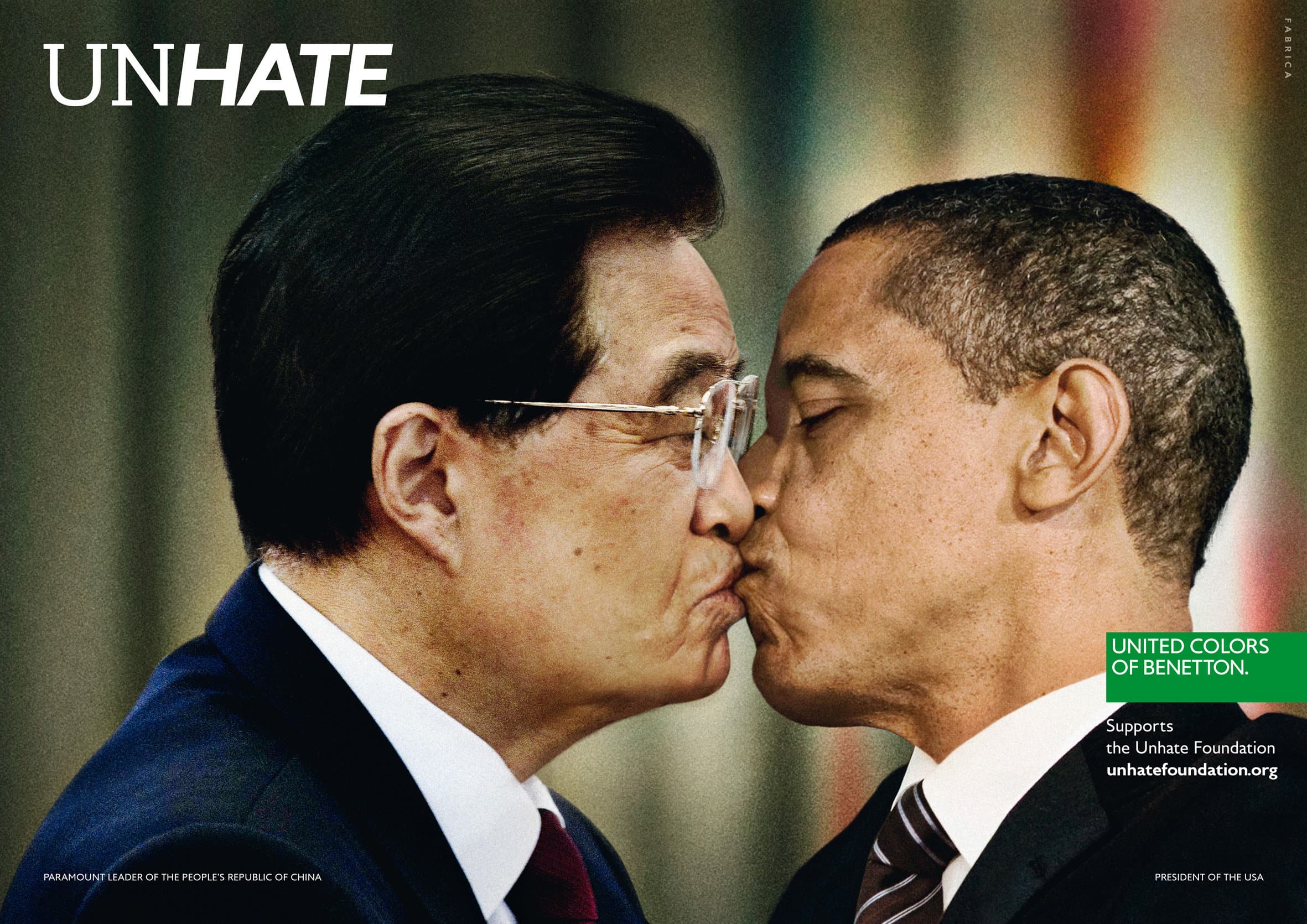 Benetton UNHATE Campaign