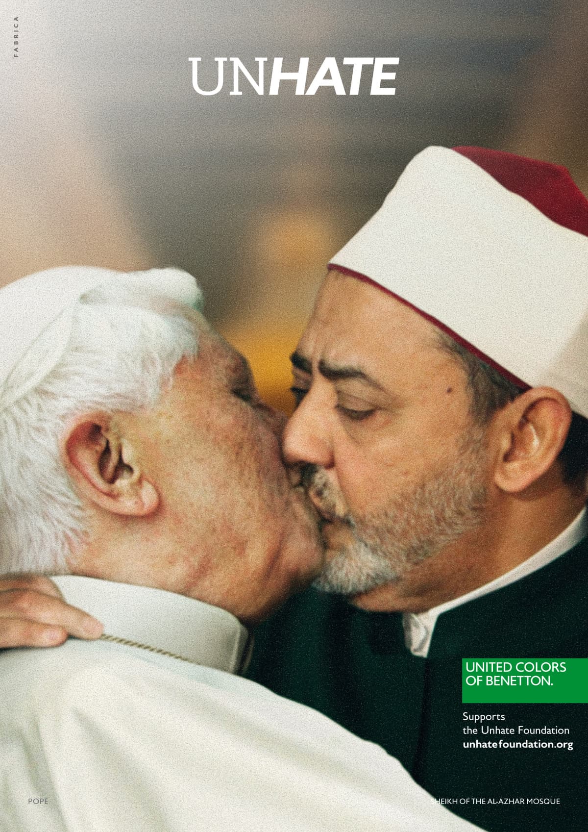 Benetton UNHATE Campaign