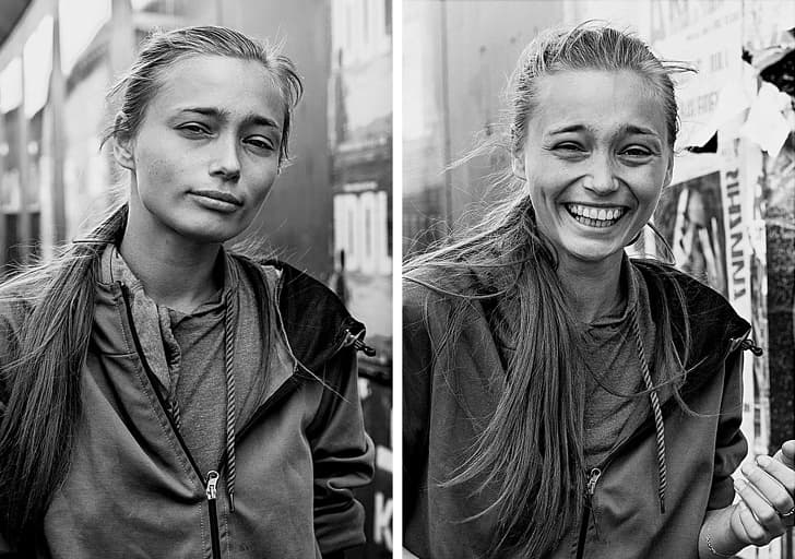 We’d never think that she had such a contagious smile.
