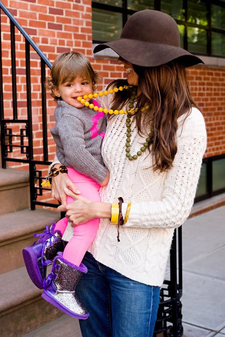 Stylish accessories that also provide relief to teething children