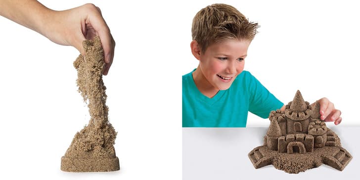 Mess-free sand
