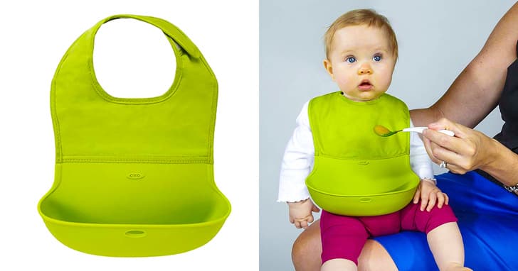 A bib that catches all the leftovers