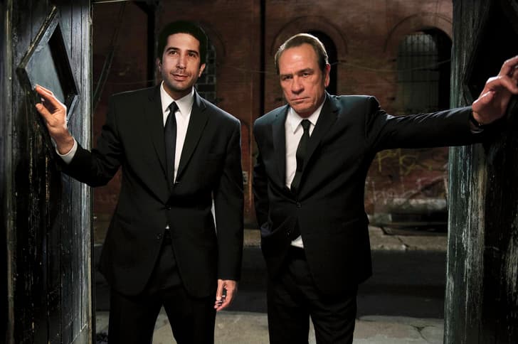 David Schwimmer as Jay (Men in Black)