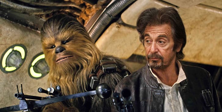 Al Pacino as Han Solo (Star Wars)