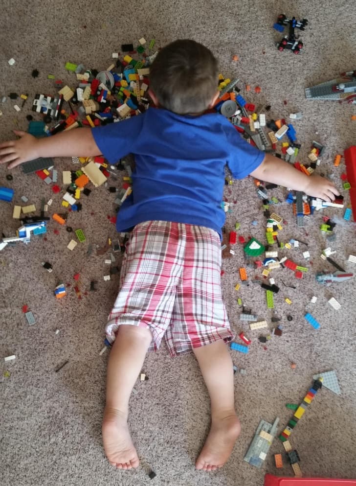 When you don’t wanna share your Legos.
