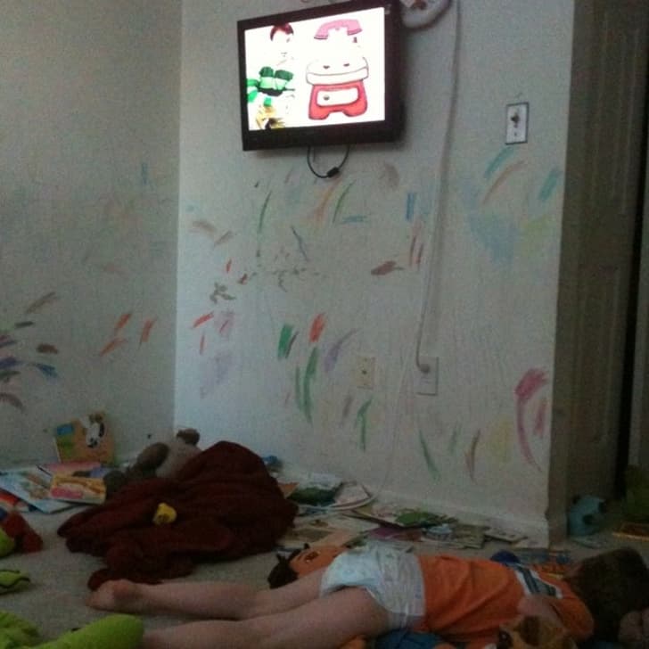 Keep calm and fall asleep.