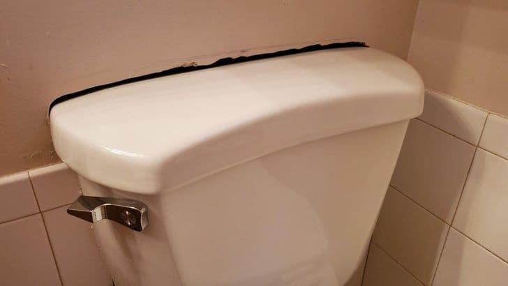 Why buy a toilet that fits your bathroom if you can make your bathroom fit your toilet?