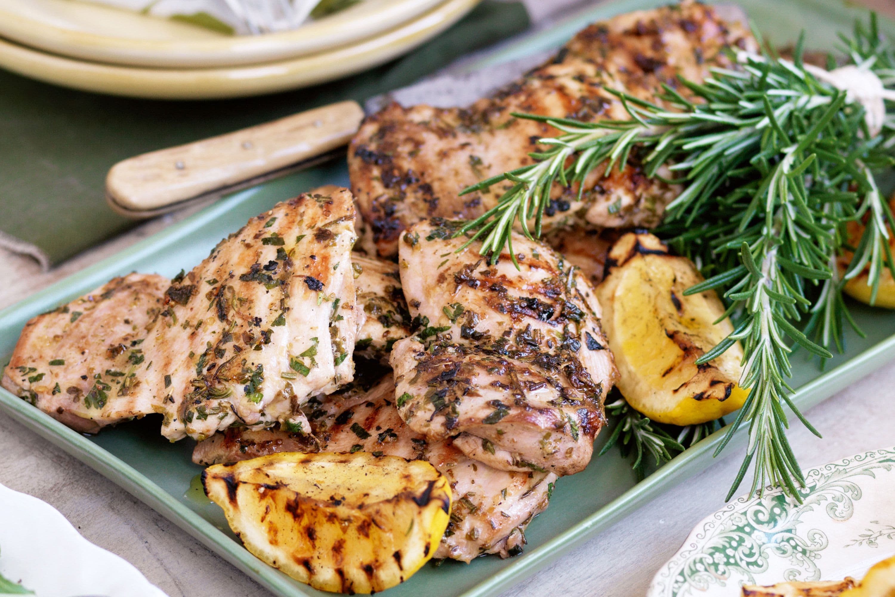 4. Lemon & Herb Barbecued Chicken – An authentic chicken preparation