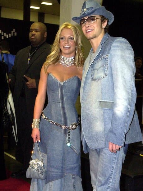 2001: Put your hands up if you have ever dressed up as Britney and Justin for Halloween!
