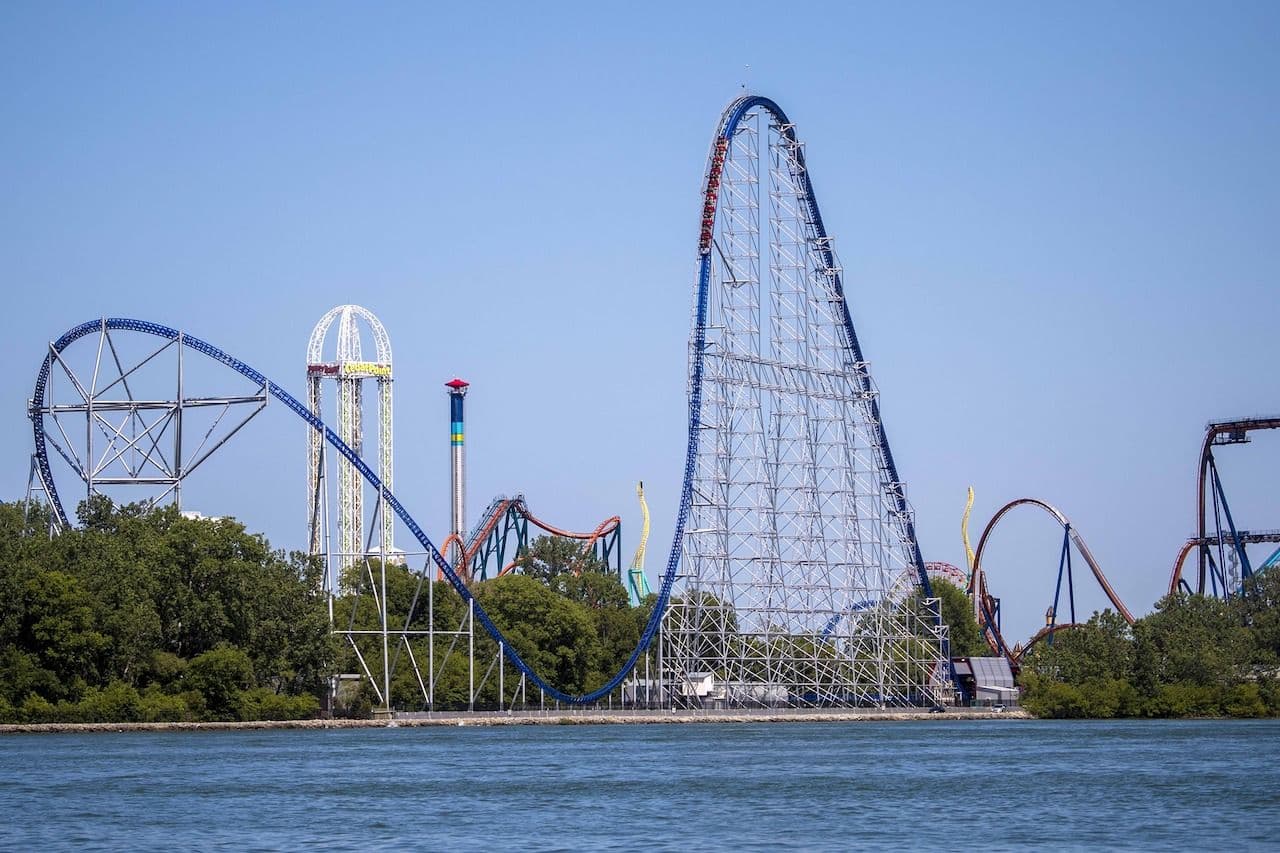 3. Top Thrill Dragster of Cedar Point - Fastest Roller Coaster of Ohio