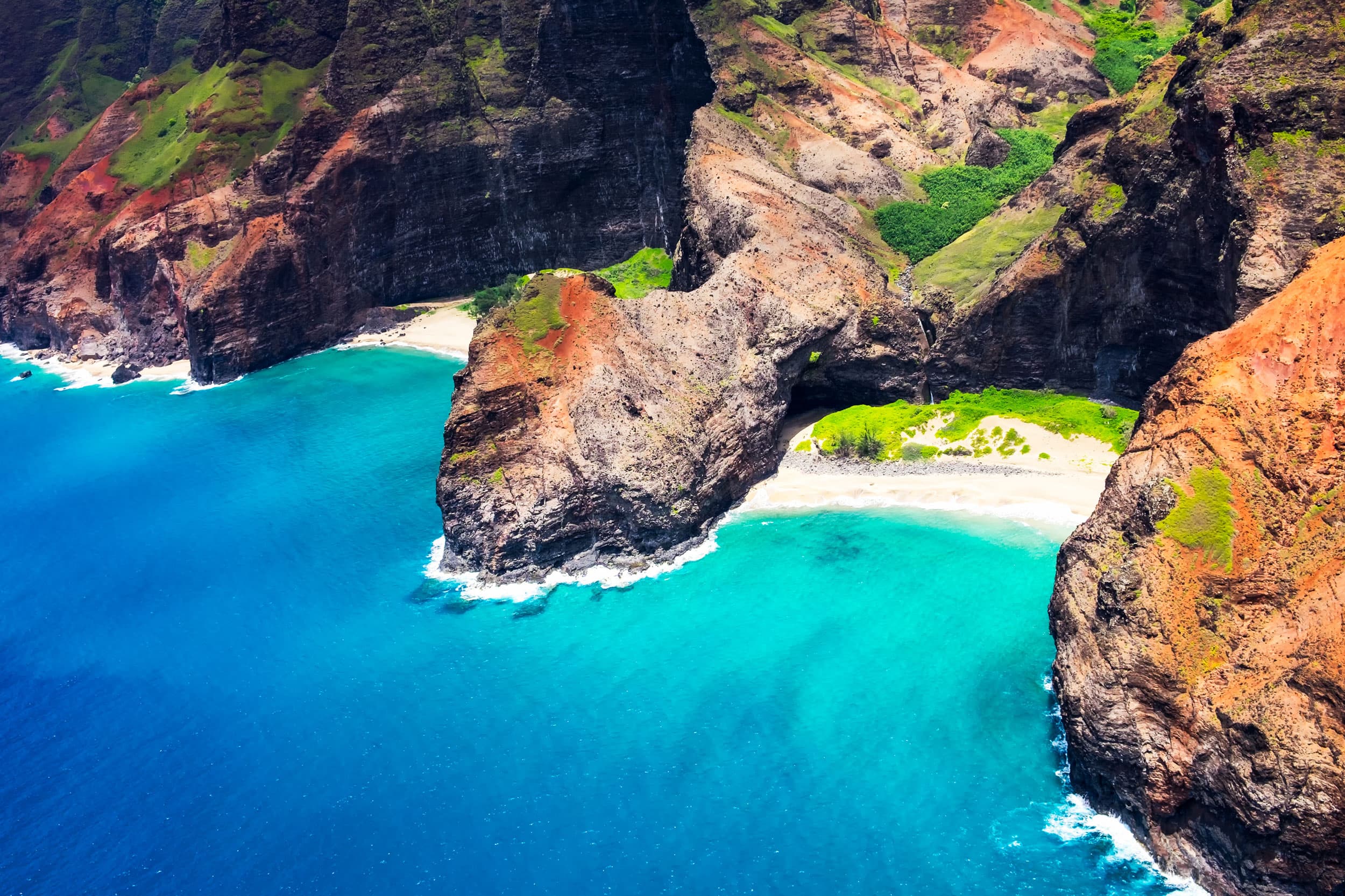 7. Honopu Beach, Kauai, Hawaii