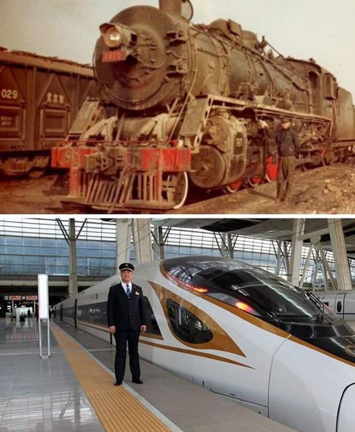 “The same person, Han Junjia, 26 years apart, China”