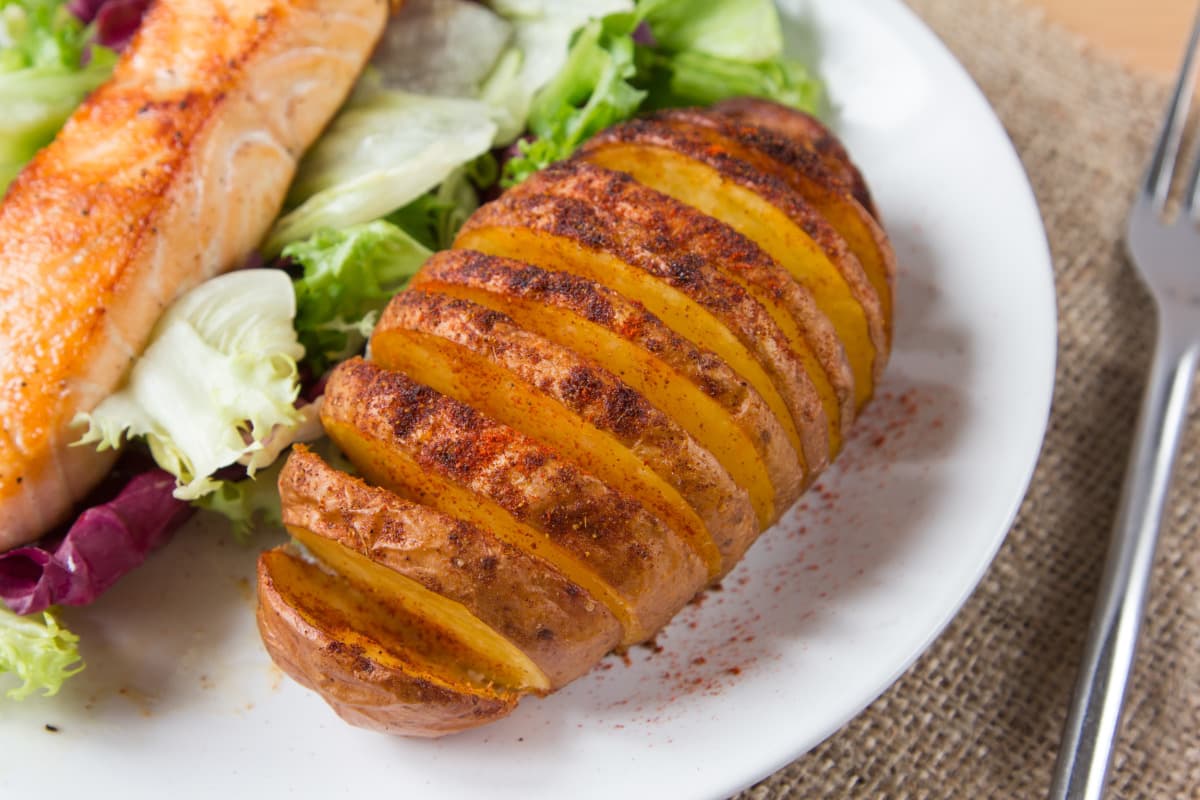 10. Spicy Hasselback Potatoes – A Traditional Australian food