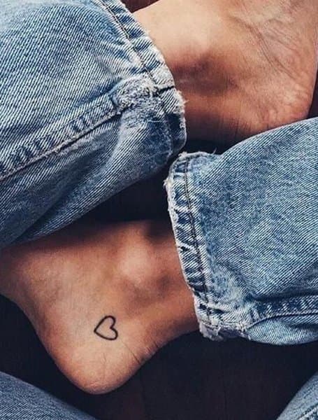 17. Heart Tattoos – These are small and cute.