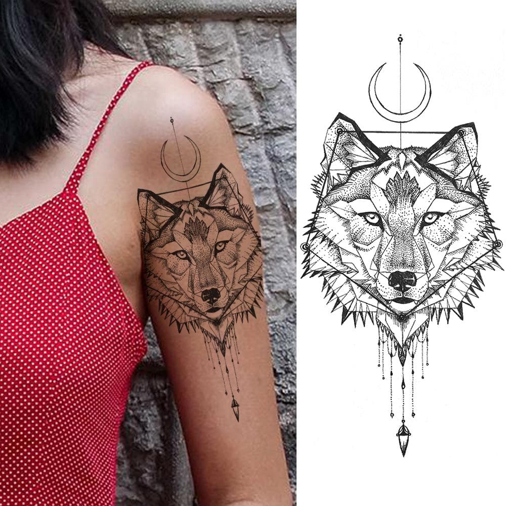 6. Wolf Tattoo