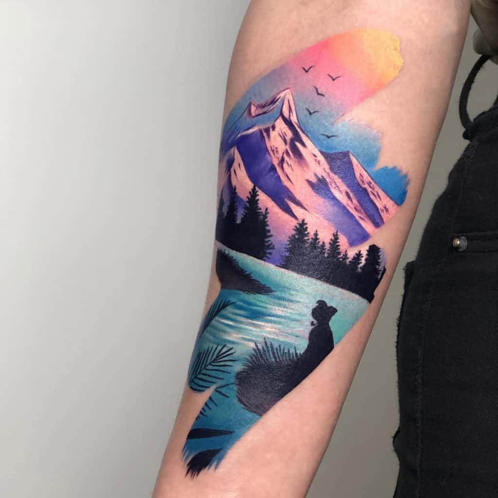 31. Landscape Tattoos