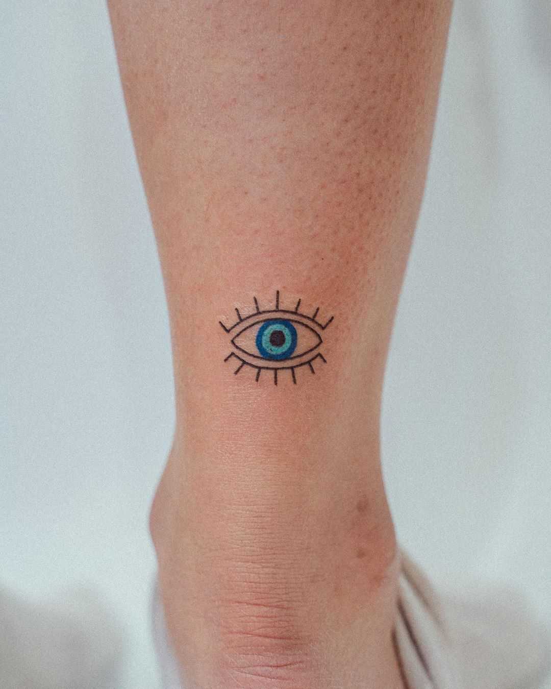 2. Eye tattoos