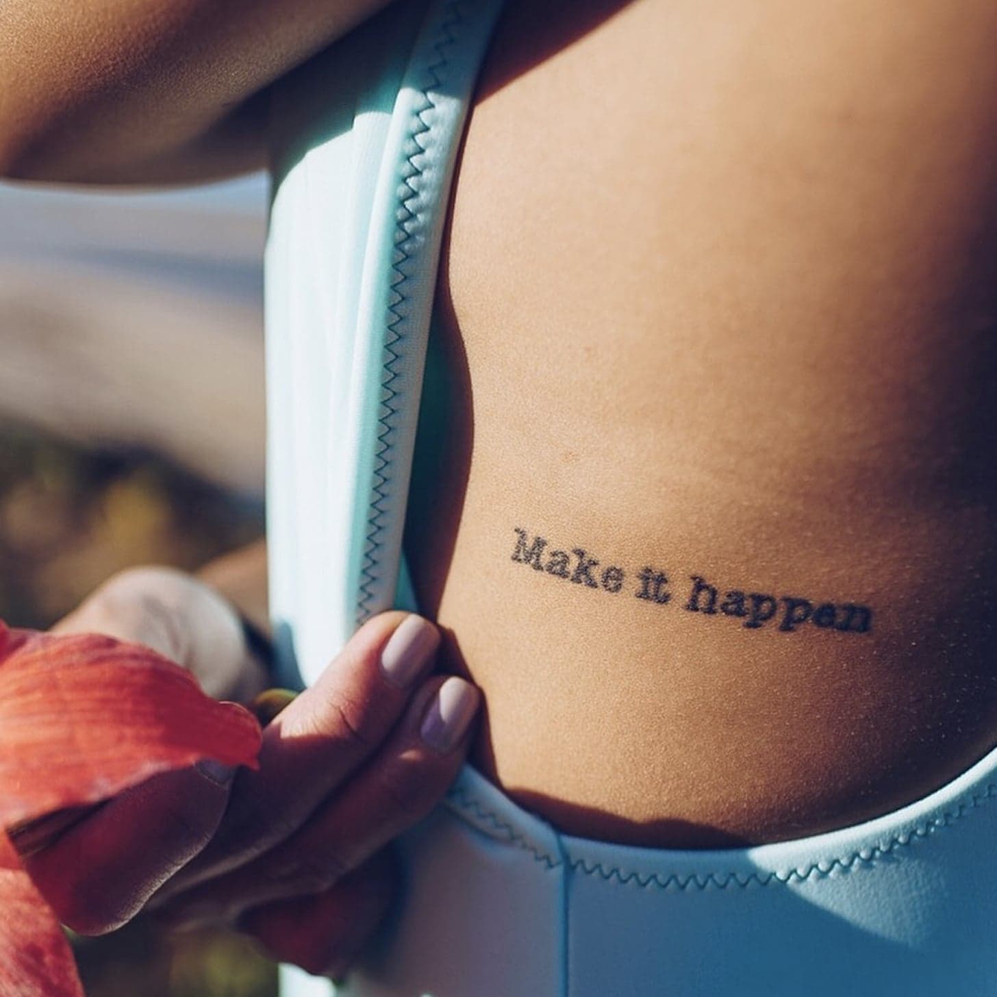 27. Quote Tattoos for Women & Girls