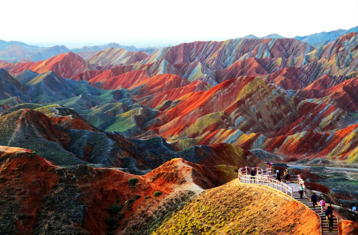 4. Zhangye Danxia Landform, China