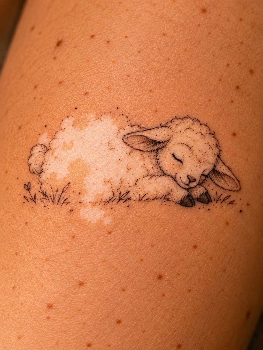 A Lamb at Rest