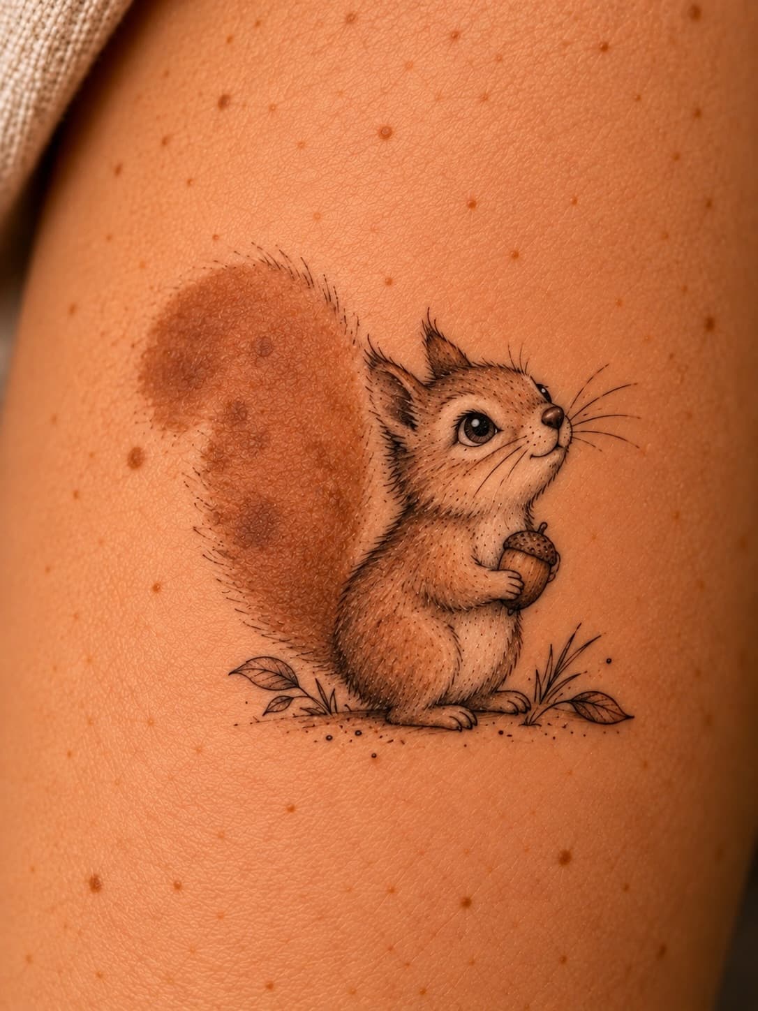A Squirrel With a Remarkable Tail