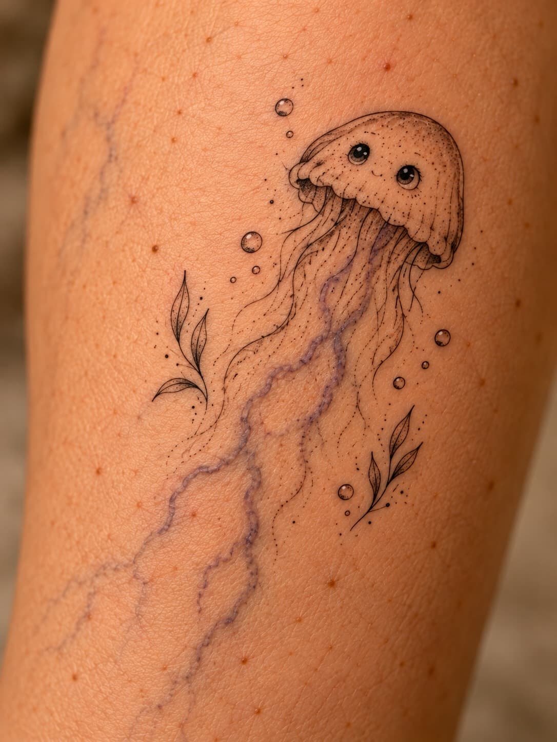 A Jellyfish in a Garden of Lines