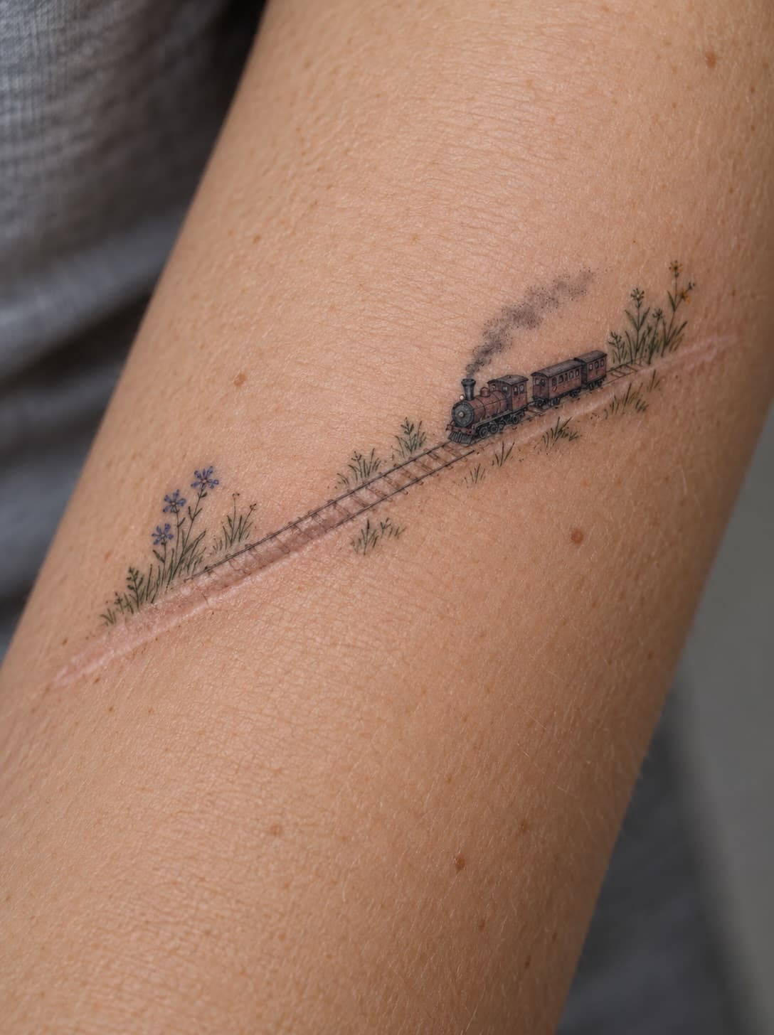 A Railway Across a Fine Line