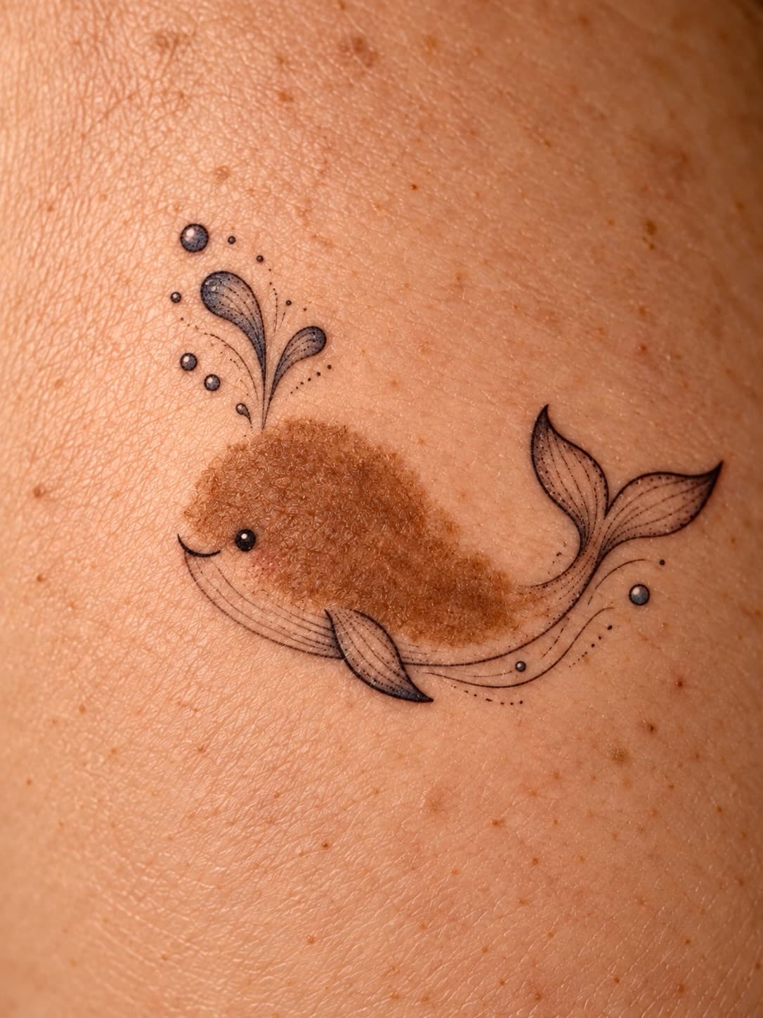 A Whale With a Leafy Tail