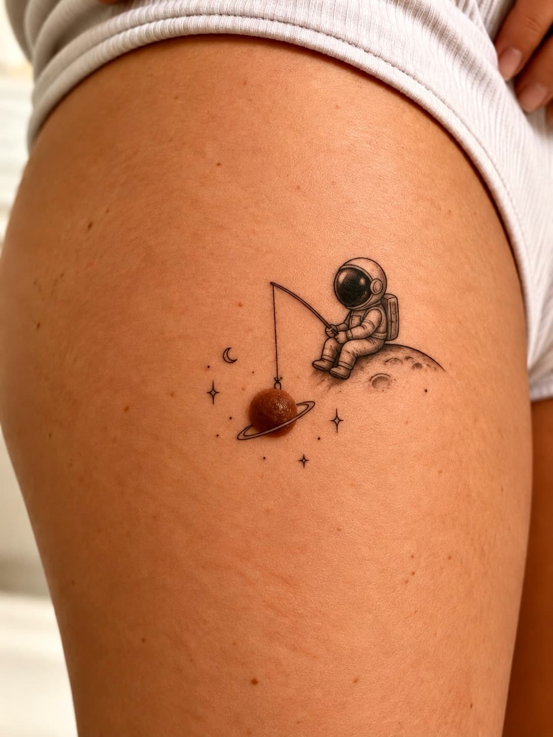 Fishing From a Crescent Moon