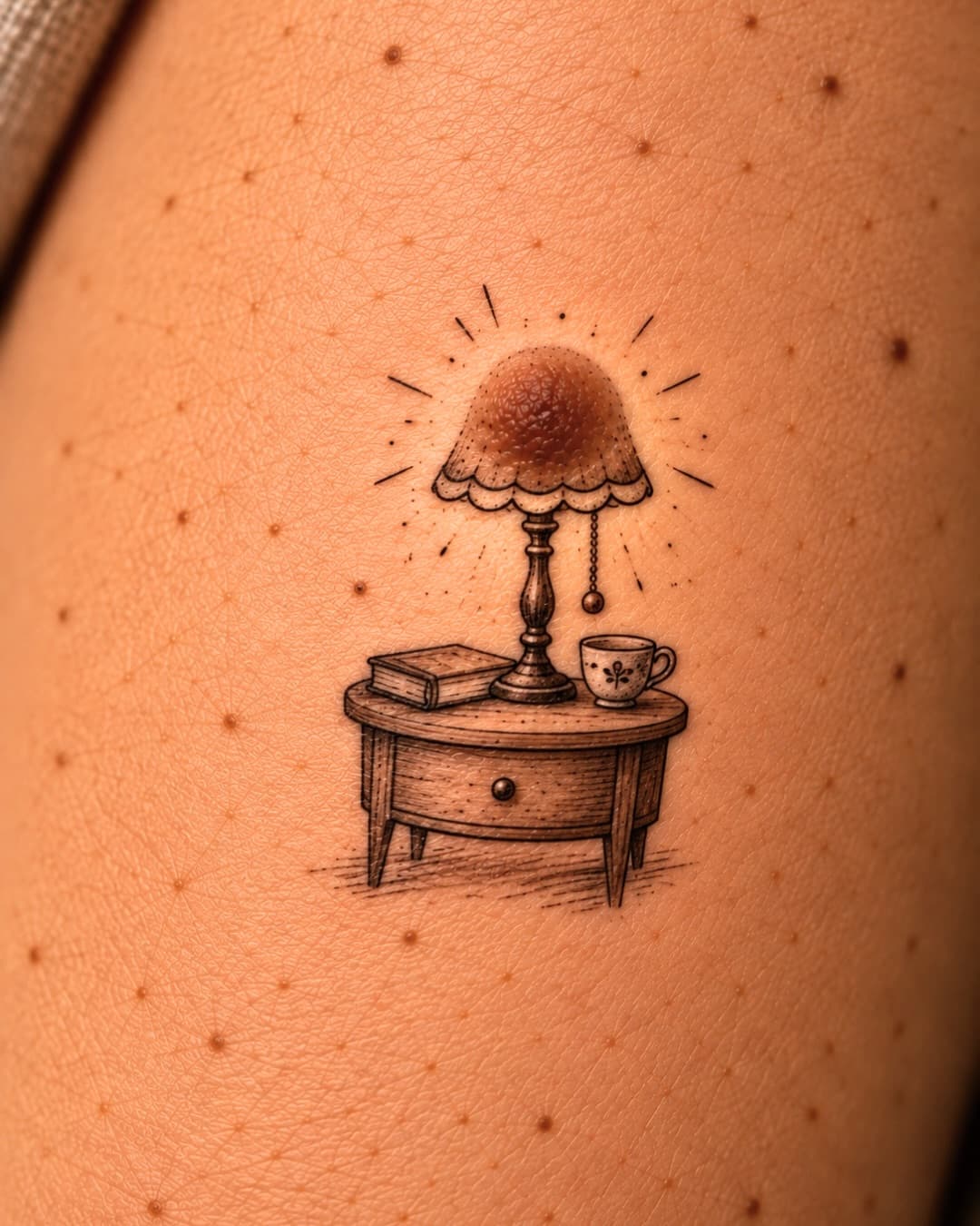 A Warm Little Reading Lamp