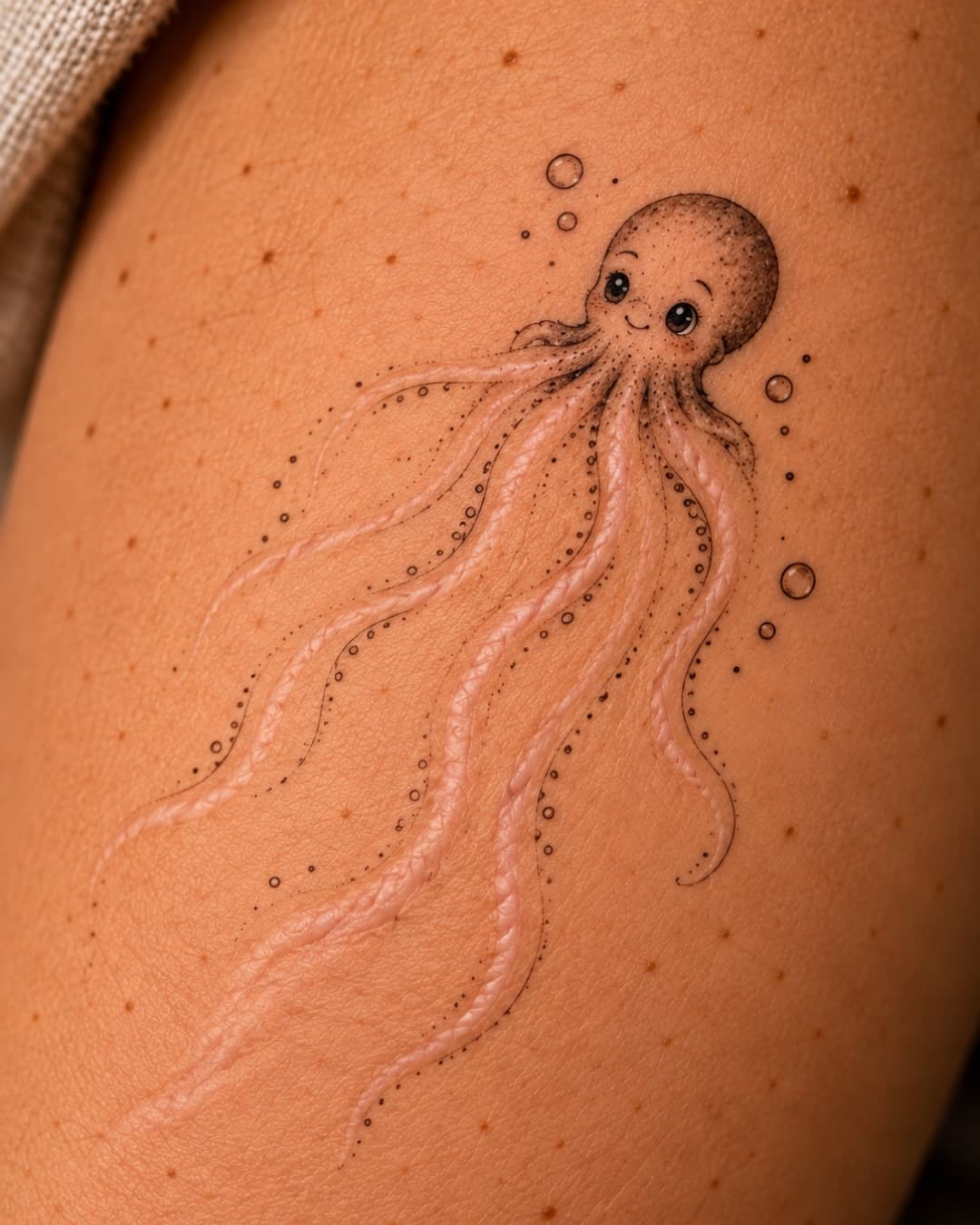 A Jellyfish in Pale Pink