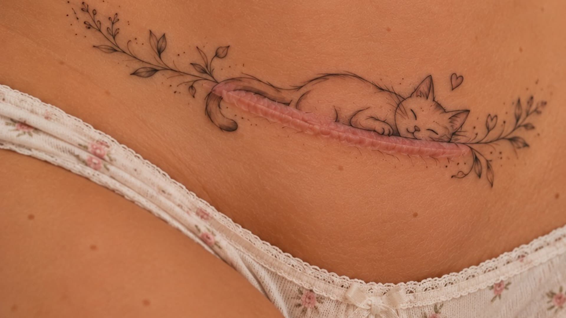 Body Marks Reimagined as Tattoo Art