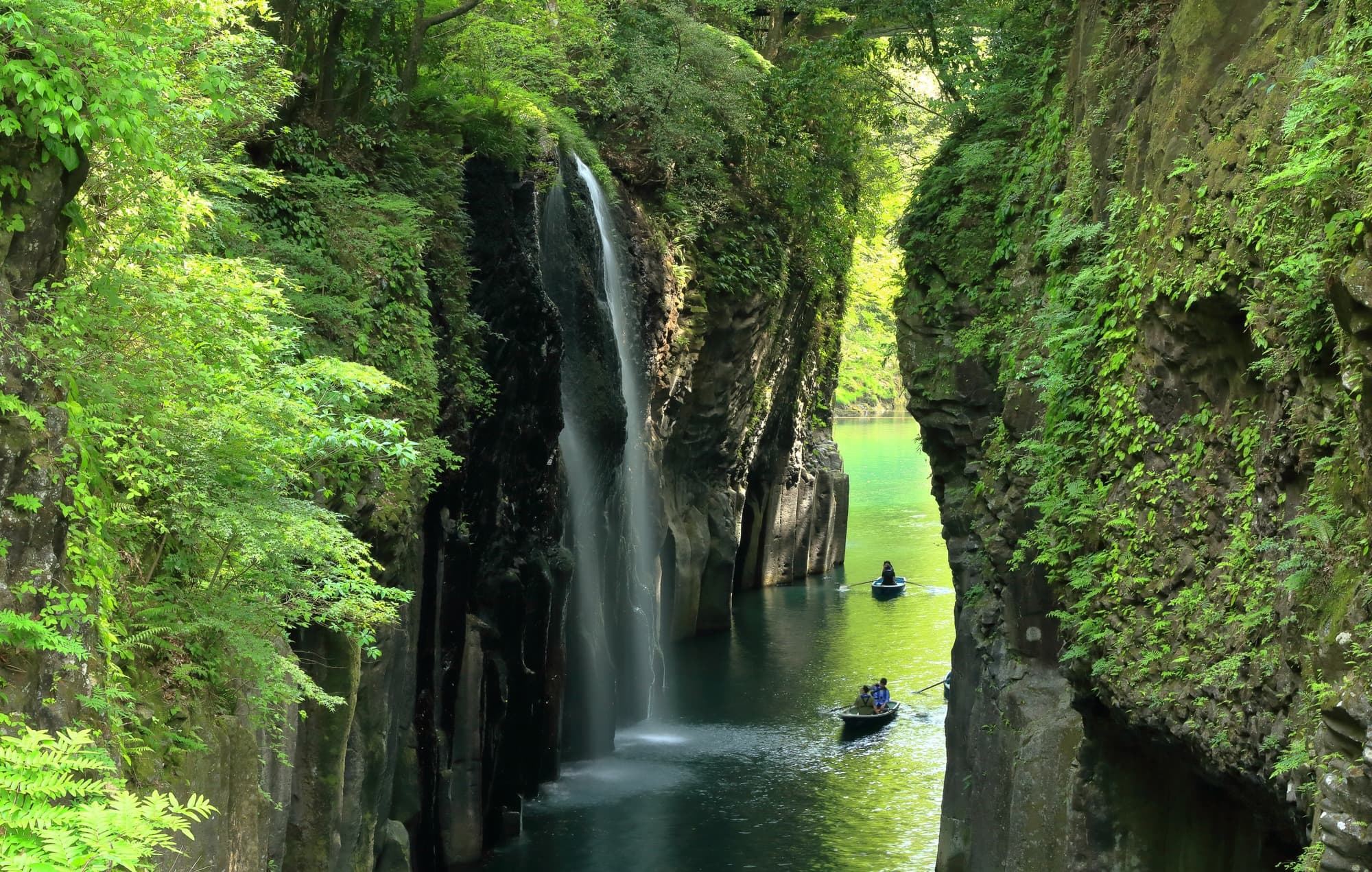 Takachiho Gorge | A Waterfall Between Volcanic Walls