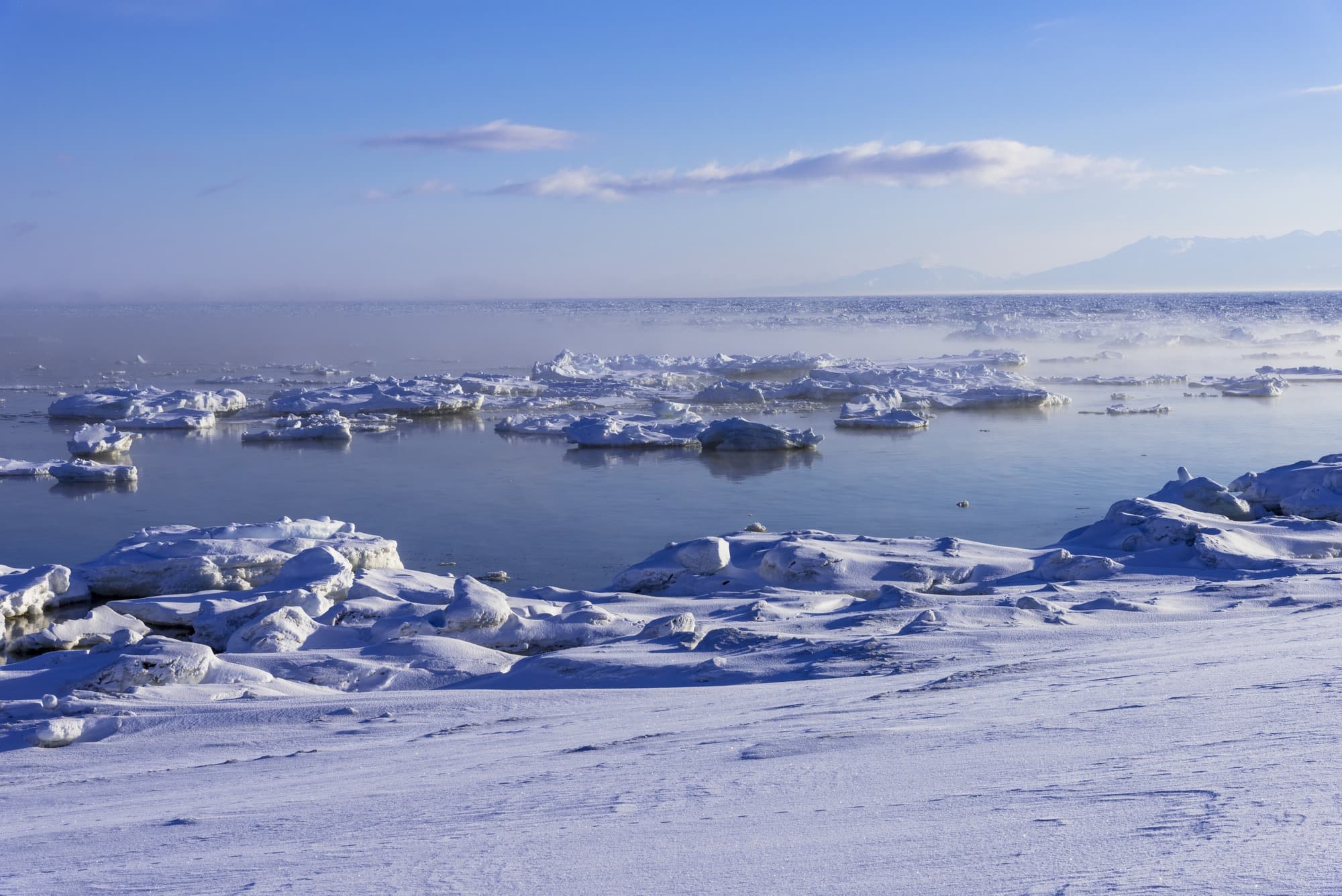 Hokkaido’s Drift Ice | A Moving Mosaic