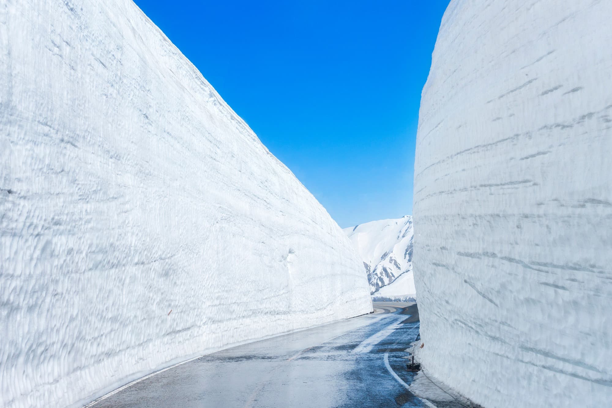 Tateyama’s Snow Corridor | A Road Cut Through Winter