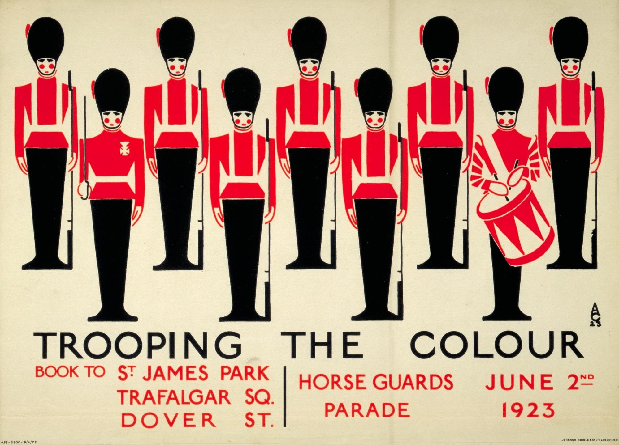 Trooping the Colour | Aldo Cosomati, 1923