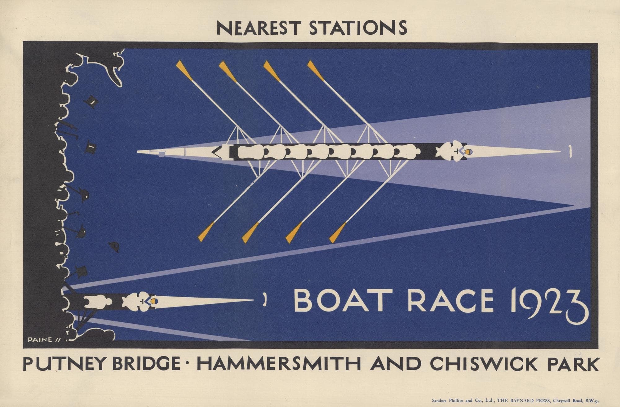 Boat Race | Charles Paine, 1923