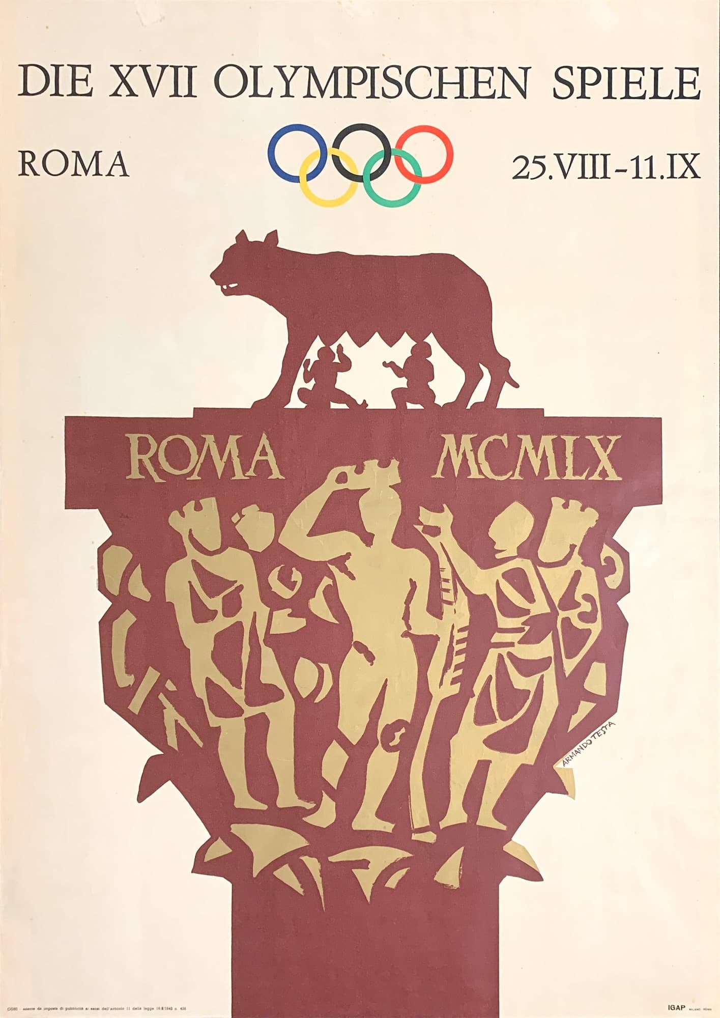 Rome 1960 | Armando Testa