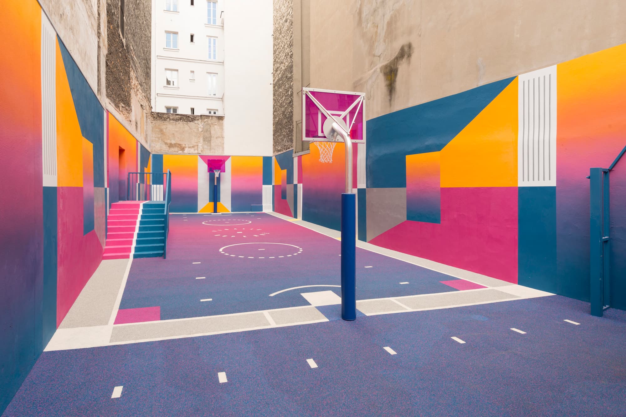 An Entire Court as a Composition