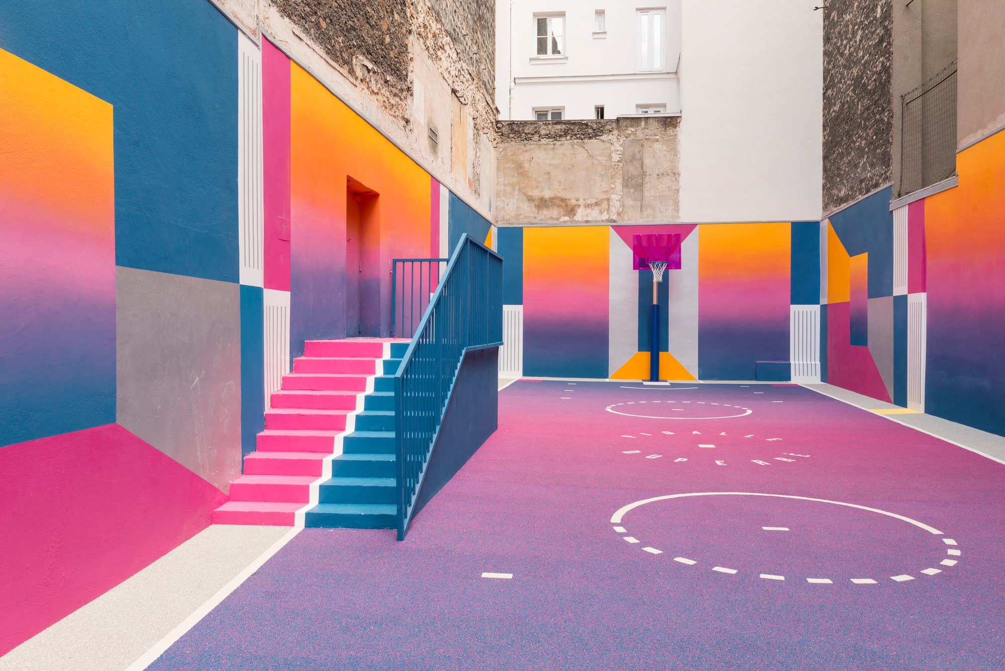 A Staircase Joins the Design