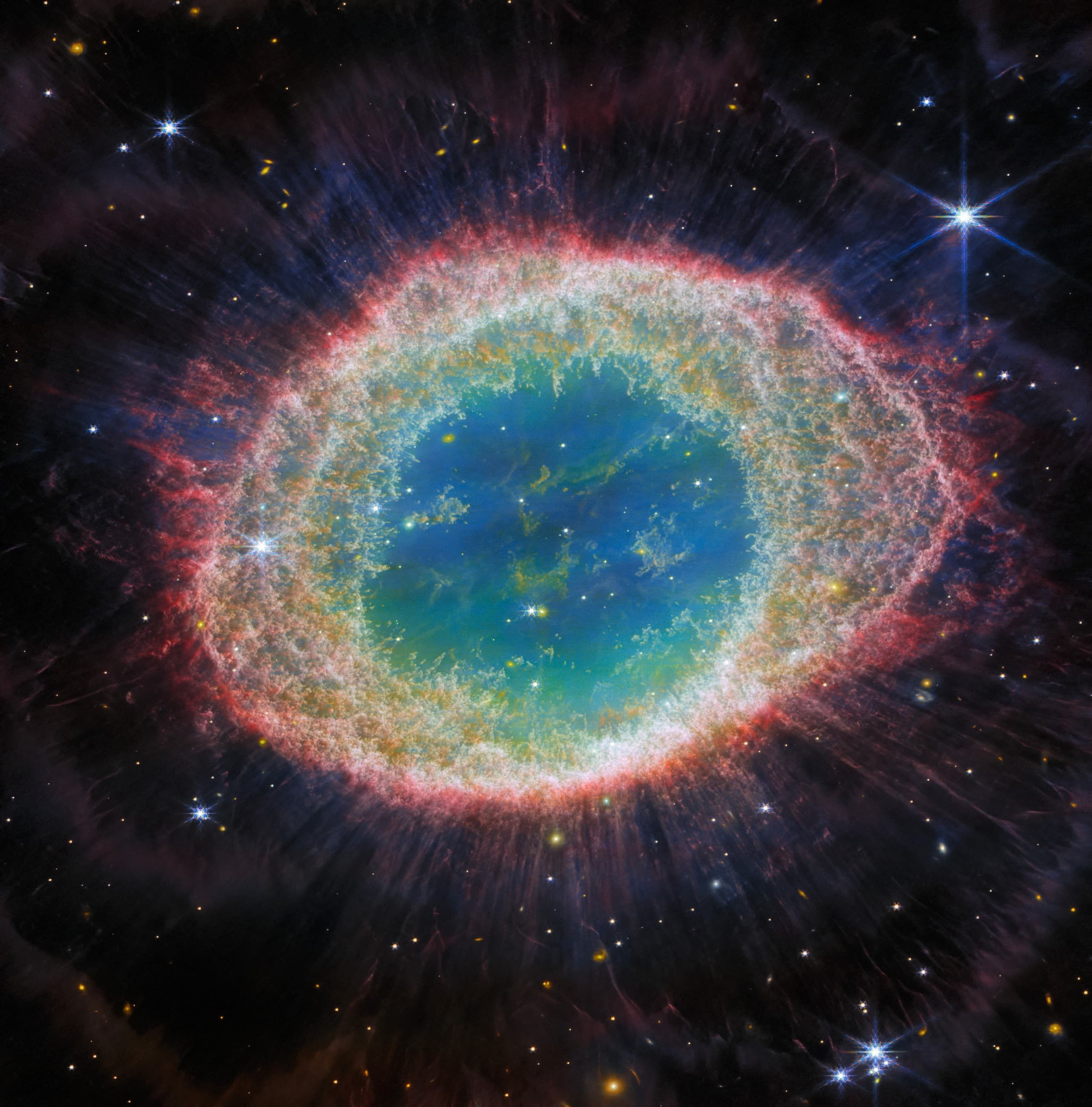 An Intricate Stellar Shell | Ring Nebula
