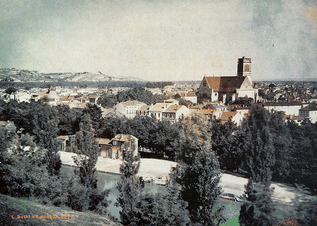 The First Colored Landscape Photograph