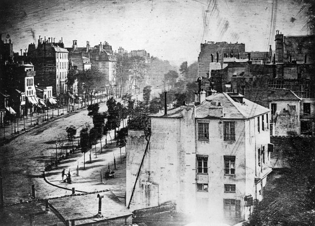 The First Photograph of a Person