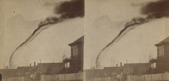 The First Tornado Photograph