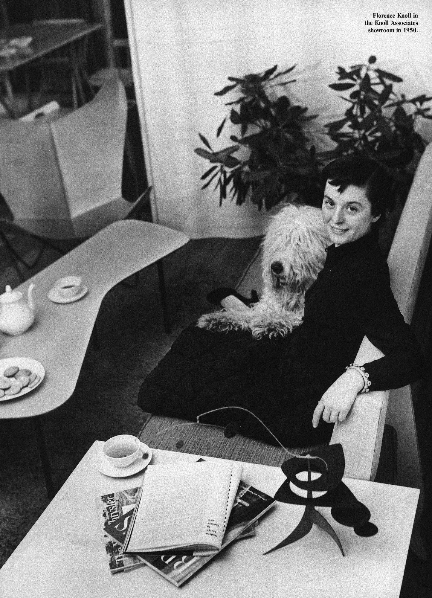 Florence Knoll, archival working portrait