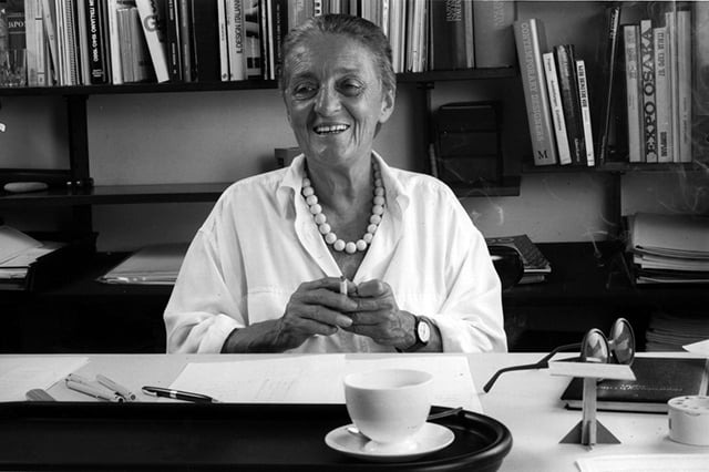 Anna Castelli Ferrieri, archival portrait