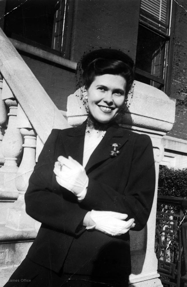 Ray Eames, solo archival portrait